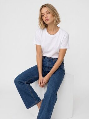 Marc Jacobs High Rise Flare Jeans Bright Blue size 28